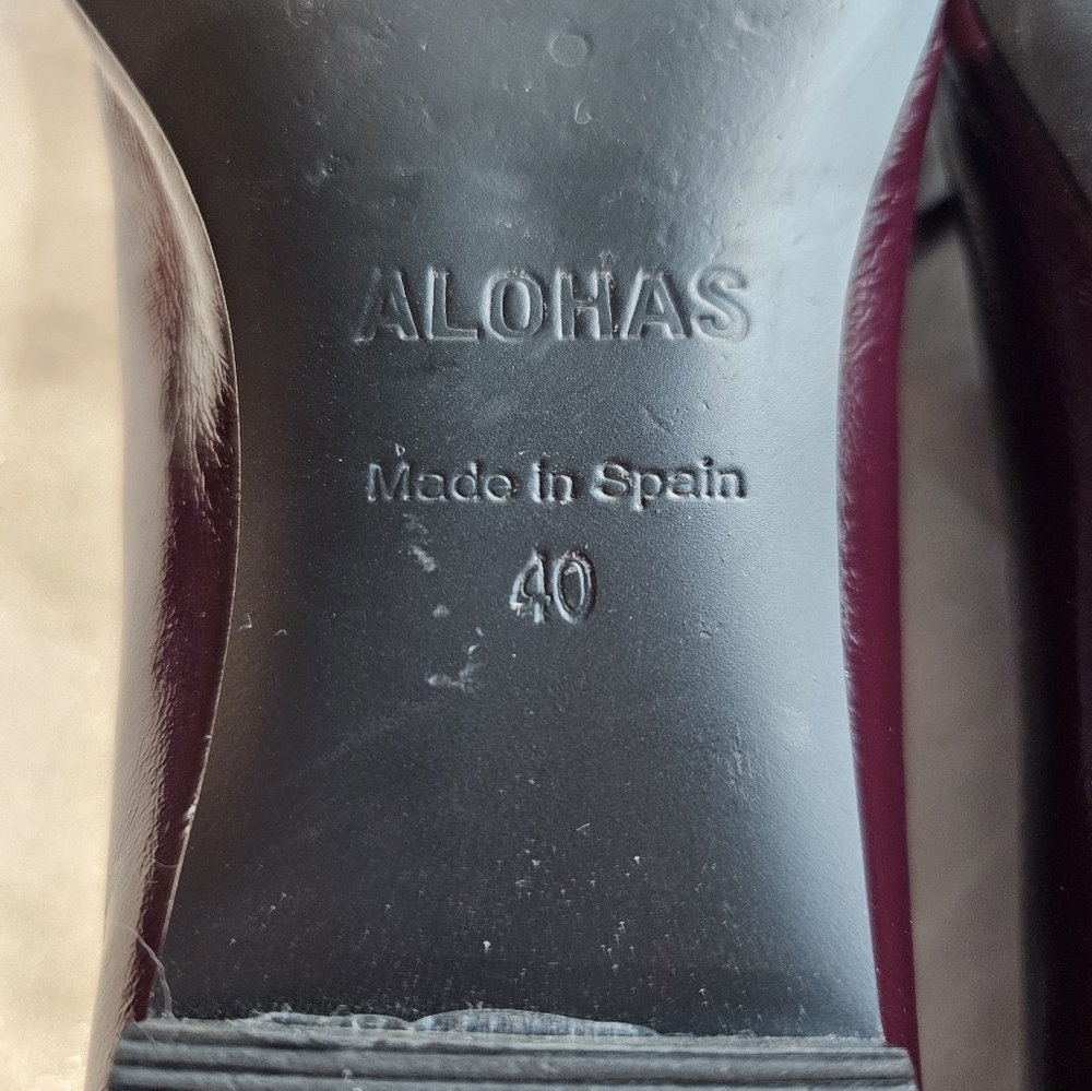 ALOHAS Sway Square Toe Ballet Flats Sz  EU40/US9-9.5 - Picture 6 of 16